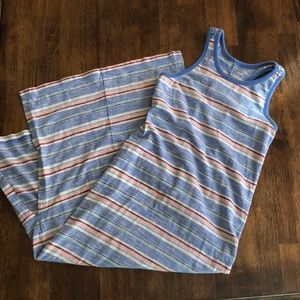 Girls tank maxi dress